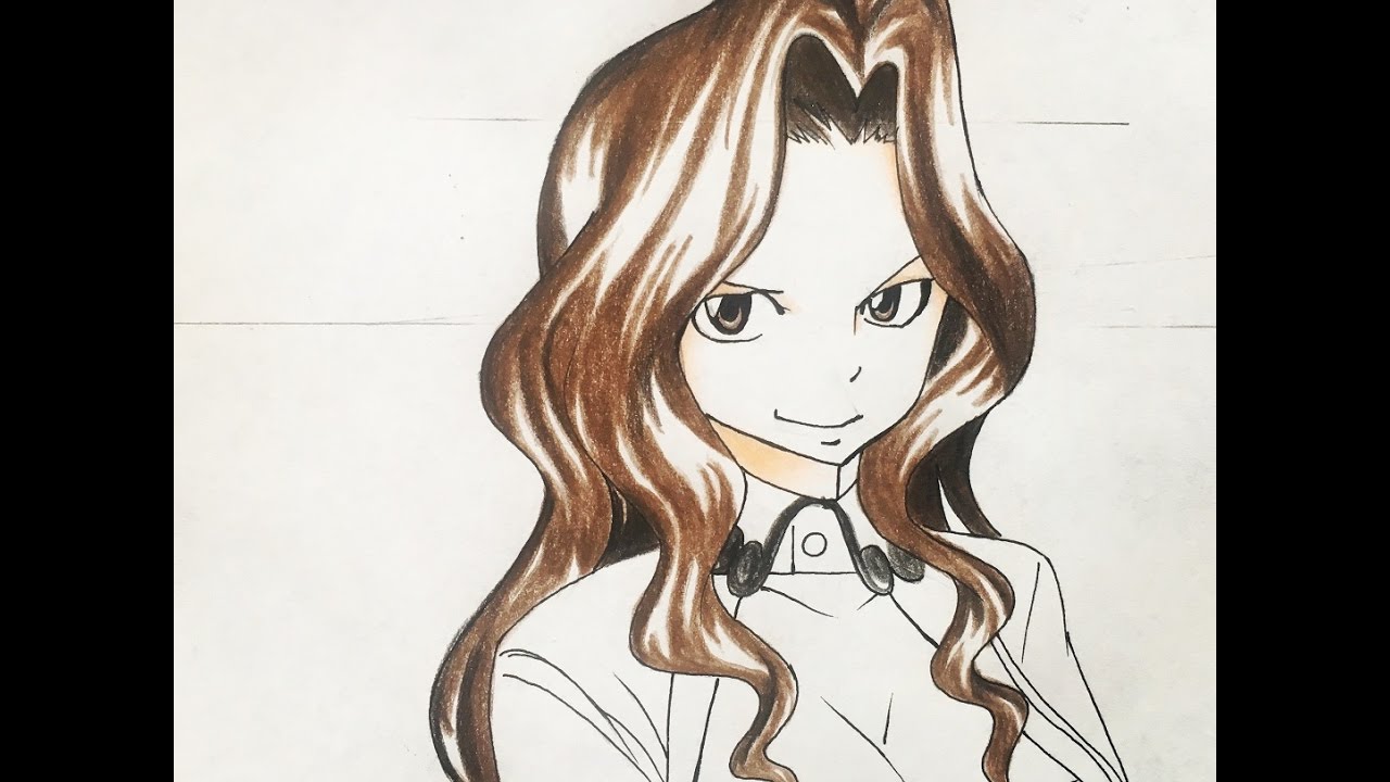 How to draw  Cana Alberona (Fairy Tail) - YouTube
