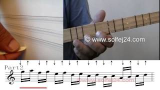 Parmak Egzersiz Solfej Full - Solfej24 Online Baglama