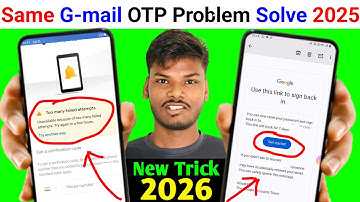 Gmail Account Kaise Recovery Karen l Same Gmail OTP Problem Solve 2025-26 l How to recover Gmail