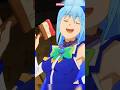 Aqua es muy buena con las manualidades/KONOSUBA💙#animelatam #anime #konosuba #waifu #otakulife