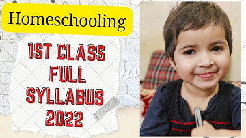 Class 1 Syllabus All Subject | Class 1 Syllabus For CBSE & ICSE | Class 1 Latest Syllabus 2022