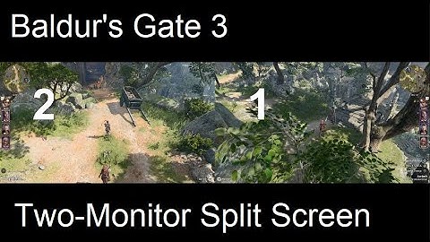 How to Split Screen Using Multiple Monitors: Baldur