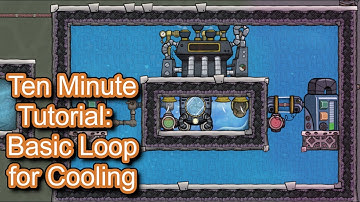 Ten Minute Tutorial - Basic Loop for Cooling Water | ONI Base Game | All Achievements