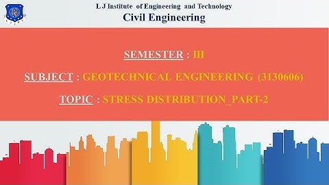 Lecture-31_Stress Distribution_Part-2 (GeoTechnical Engineering)