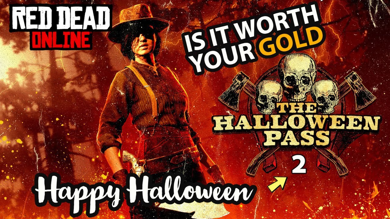 *NEW* Halloween Pass 2 Is it Worth your Gold in Red Dead Online YouTube