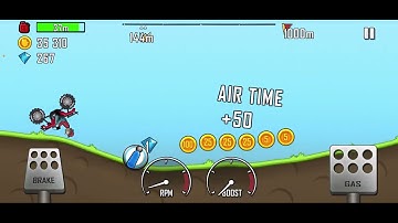 Hill Climb Racing - Gameplay Walkthrough Part  10 - New Vehicle (iOS, Android)