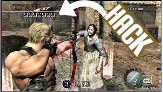 How to get unlimited score in Resident evil 4|Resident evil 4 score hack