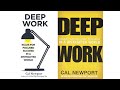 Deep Work - Cal Newport: 134 life lessons (book summary) (2024)