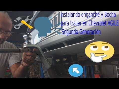 🛠️ INSTALANDO ENGANCHE Y BOCHA PARA TRAILER EN AUTO 👍