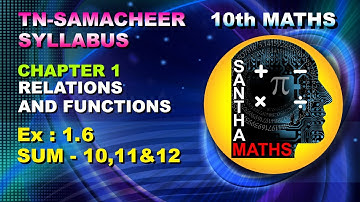 TN Samacheer 10th Maths Chapter-1 exercise 1.6 sum – 10,11 & 12