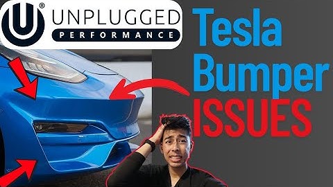 Tesla Model 3, Unplugged Performance front bumper SUCKS