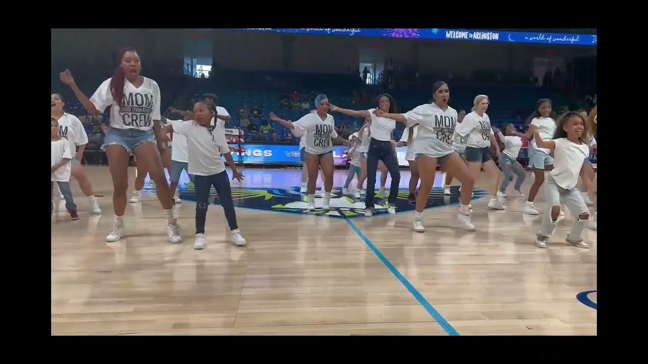 Dallas Wings Game Season Opener May 7th 2022 M.O.M. Crew & Kids