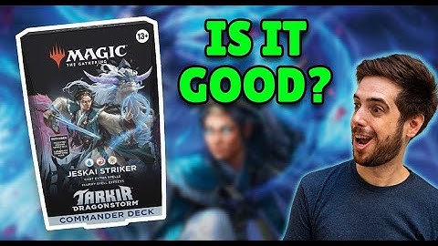 Jeskai Striker Full Commander Deck Reveal! Is It Good? | Tarkir Dragonstorm MTG