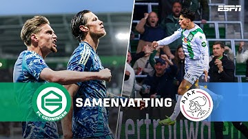 🥵 EMOTIES lopen hoog op in KRANKZINNIGE ONTKNOPING 🤯 | Samenvatting FC Groningen - Ajax