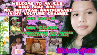 2nd paentry for my 3rd anniv and bday of may kids