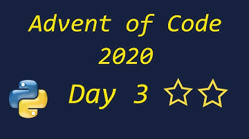 Advent of Code 2020 Day 3 - using Python