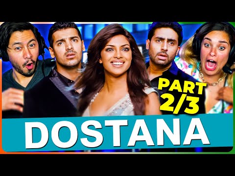DOSTANA Movie Reaction Part 2/3! | Abhishek Bachchan | John Abraham | Priyanka Chopra Jonas