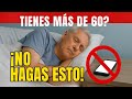 Nunca hagas esto antes de dormir si tienes más de 60