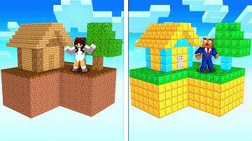 Racing For Millions In Minecraft Skyblock