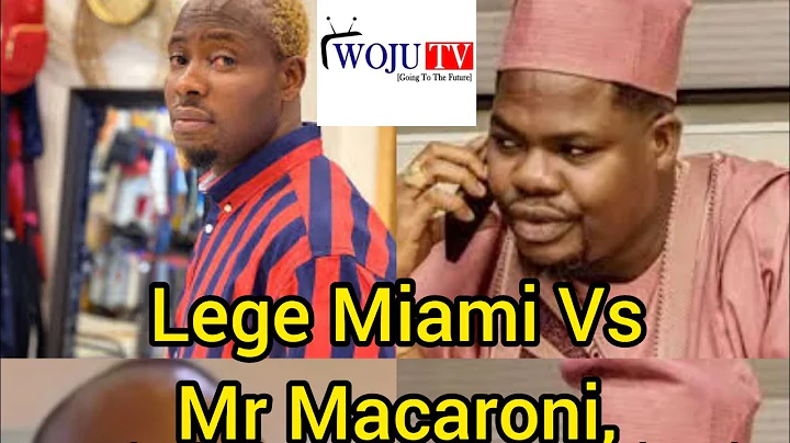 Lege Miami Vs |Mr Macaroni|They both have a long argument on |social media| platforms