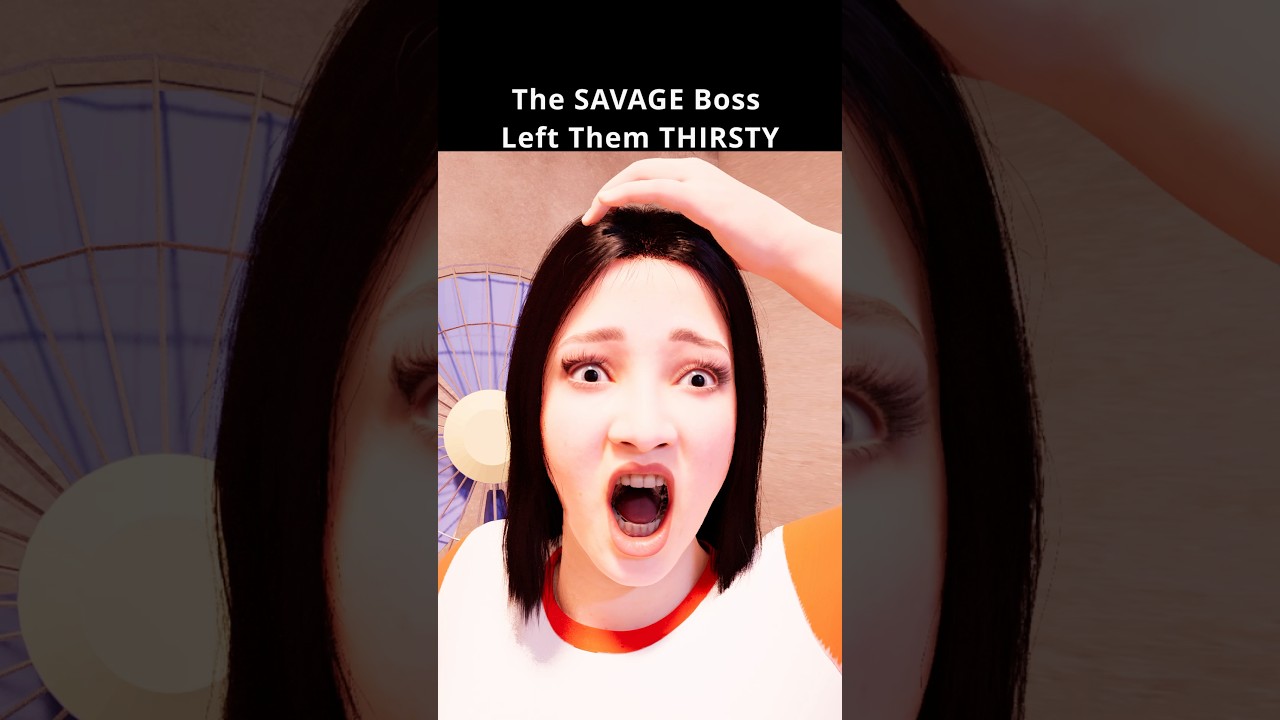 The SAVAGE Boss Left Them THIRSTY #shortsfeed #funny #story