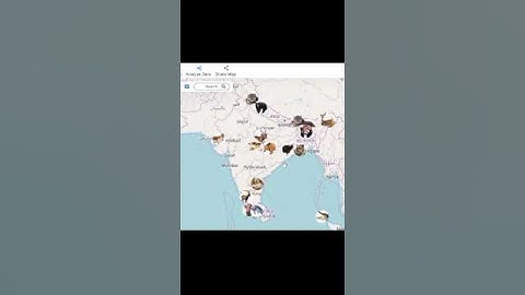 Create Biosphere Reserves Map: Iconic Fauna Representation with GIS #gis #mapog #datavisualization