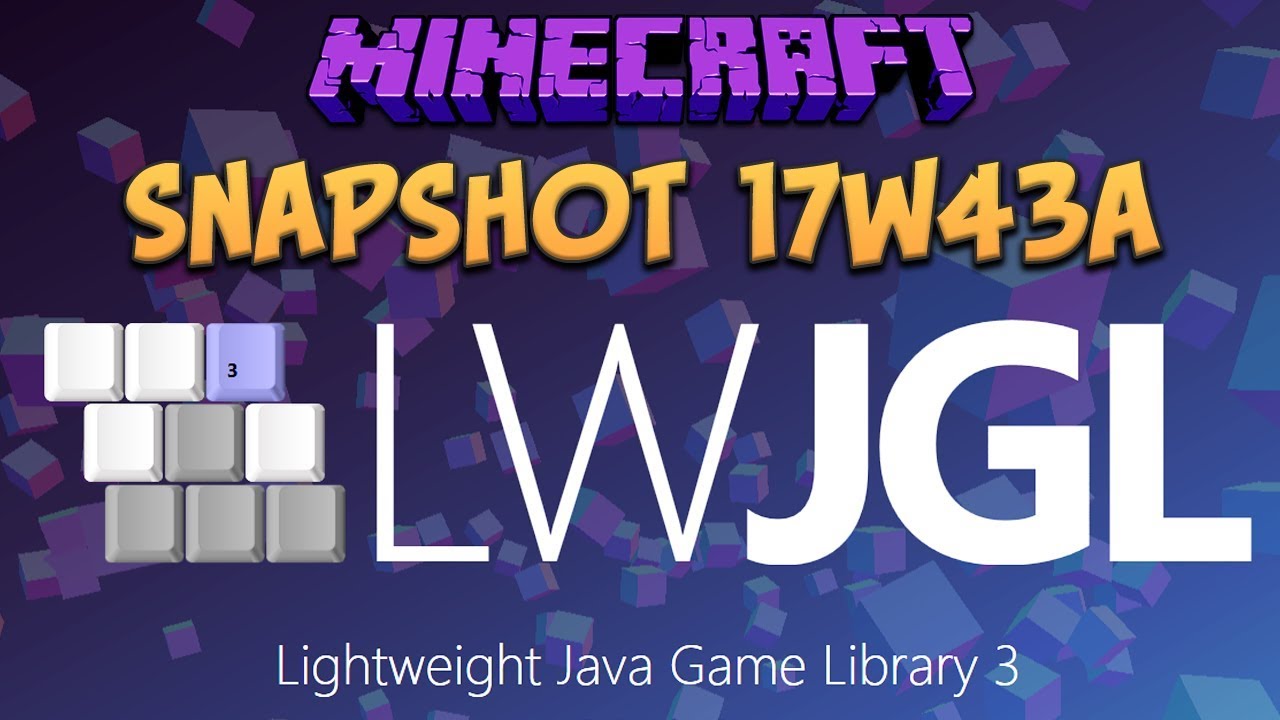 Minecraft 1.13 Snapshot 17w43a Data Packs & Custom 