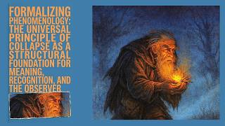 Formalizing Phenomenology: The Universal Principle of Collapse as a Structural Foundation