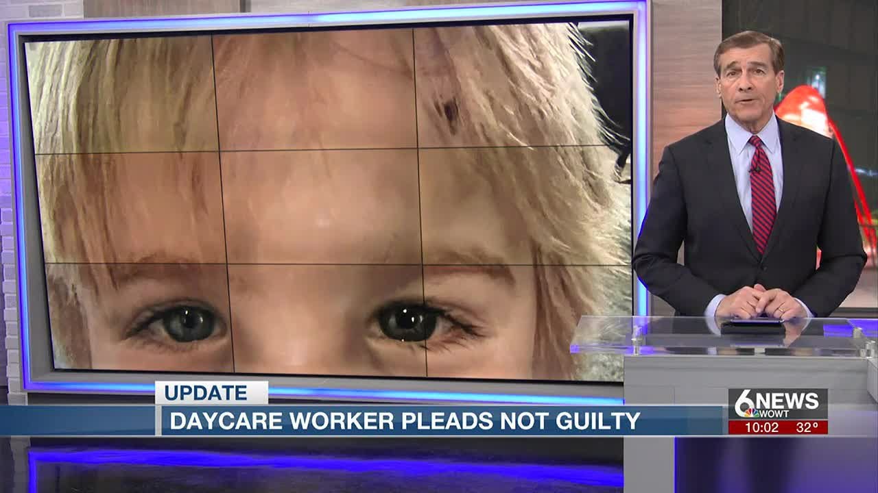 Daycare worker pleads not guilty to neglect charges - YouTube