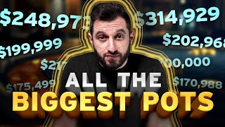 3 Hours of MASSIVE Online Poker Pots [COMPILATION]