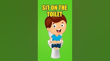 🧼 Potty & Brush LESSON! 🦷 Easy Steps to Learn Bathroom Skills 🚽 #shorts #kids