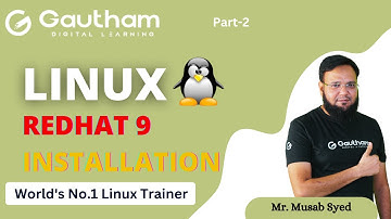 Linux Tutorials - Musab Syed | RedHat 9 Linux Installation Part-2 | Linux Videos 2024 | Linux Course