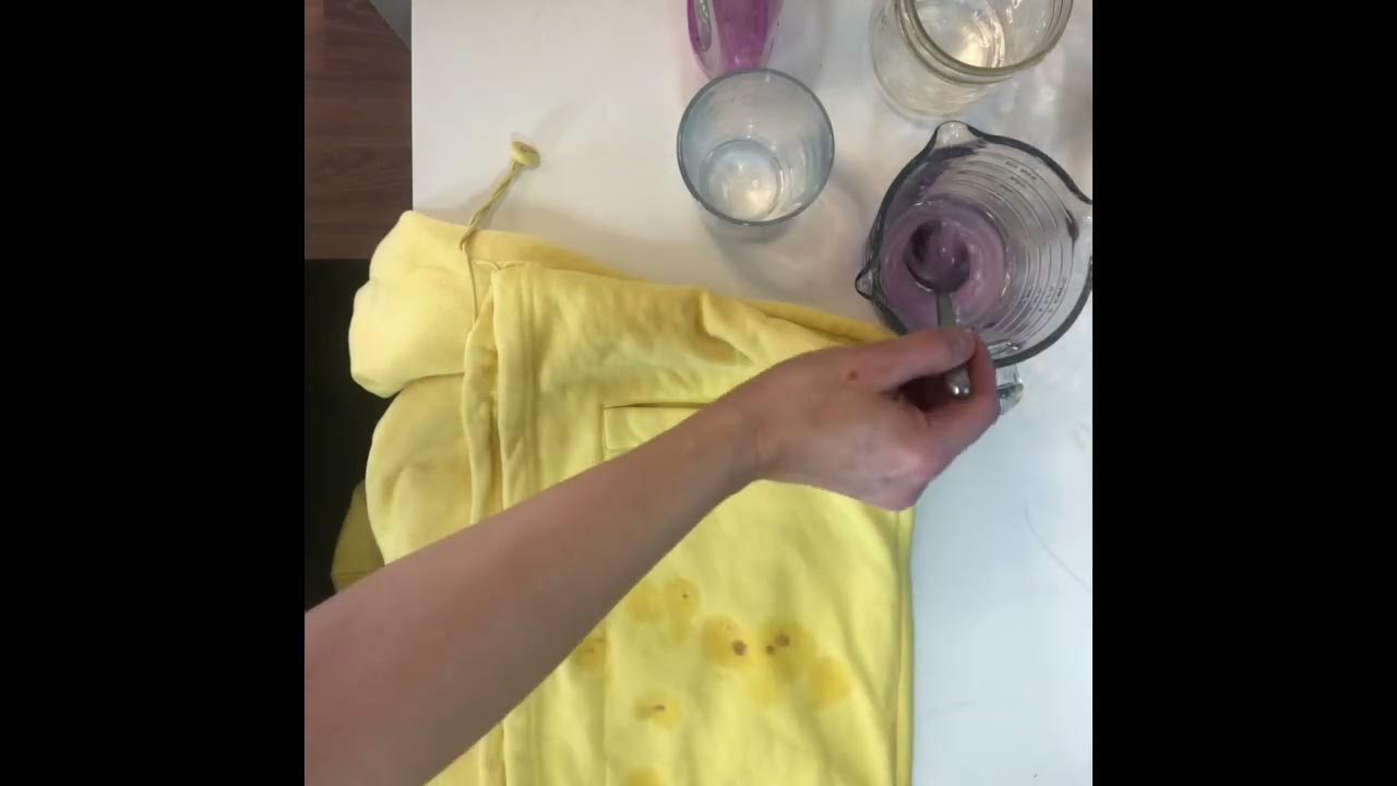 How to remove blueberry stains from clothing YouTube