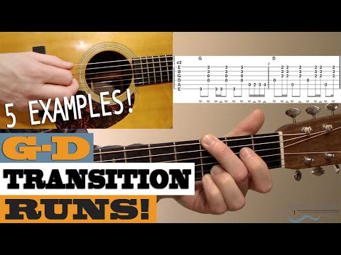 g-d-chord-transition-runs-–-5-examples-|-beginner/intermediate-guitar-lesson-with-tab