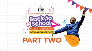 BACK TO SCHOOL - PART 2 -  23RD MAY 2024  - PASTOR ALOYSIOUS