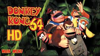 Donkey Kong 64: Main Menu HD