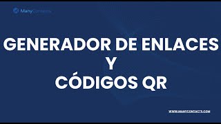 Generador de enlaces y Códigos QR en WhatsApp - ManyContacts.com screenshot 5
