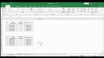 HOW TO USE THE EXCEL IF FUNCTION PART 1 (MENGGUNAKAN RUMUS IF PADA EXCEL)