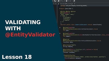 [EN] OpenXava: Validating with @EntityValidator