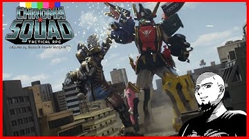 Chroma Squad - The first Megazord fight!