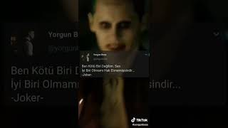 Ben Kötü Biri Değilim Joker