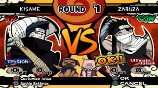 Kisame VS Zabuza (INSANE) - Naruto Shippuden Ultimate Ninja 4