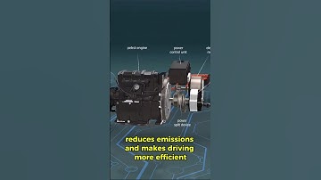 How Do Hybrid Cars Work in Just 16 Seconds? #howitworks #shorts