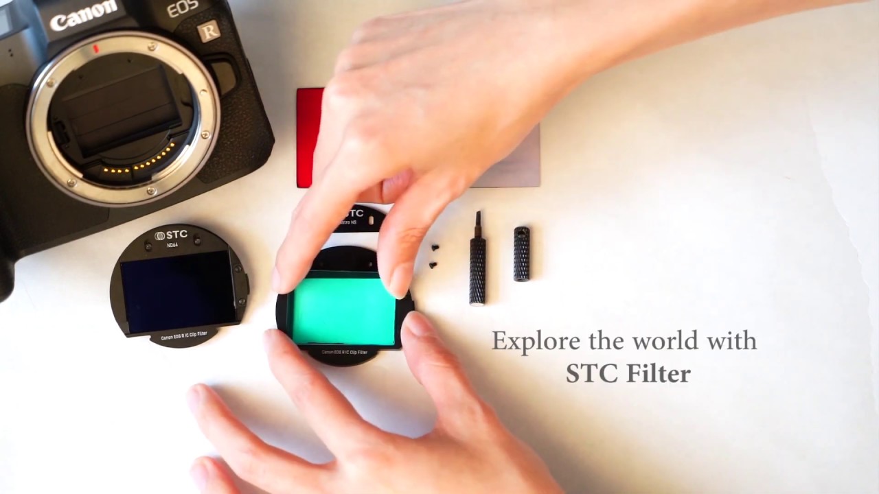 STC社製クリップフィルター - Canon RFマウント フルサイズ機用