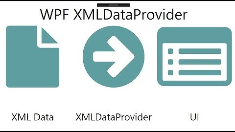 WPF Bind  XML Data To TreeView and ListView -GridView  Using XMLDataProvider