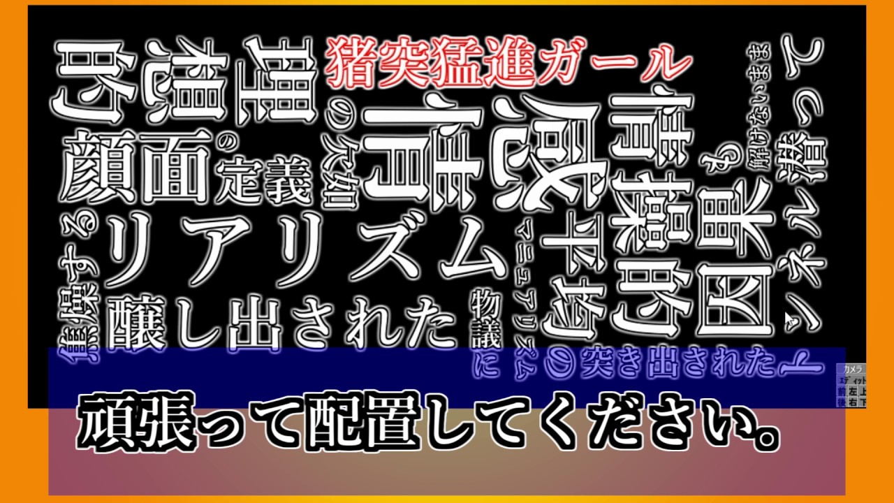 Aviutl Pvでなんかラップとかであるやつの解説 テキスト配置とカメラ制御 Youtube