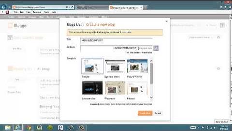 How to backup, export and import your blog.