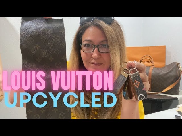 Learn Louis Vuitton bag disassembly DIY makeover? Learn to reuse