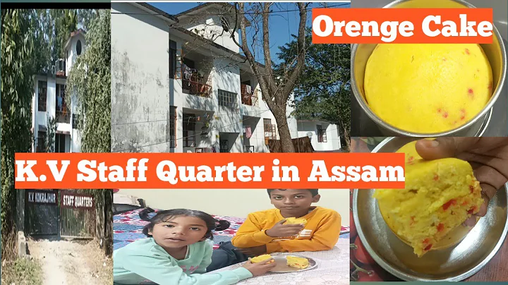 Kendriya Vidyalaya Staff Quarters Full view or information with easy Orange Cake Recipe....