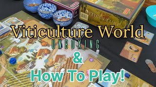Viticulture World Unboxing and How To Play Guide by Operation Game Table 98 views 3 months ago 18 minutes